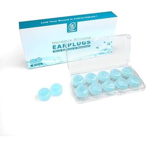 LYSIAN Ultra Soft Moldable Ear Plugs for Sleeping and Swimming Adults and Kids - Reusable Noise Cancelling Earplugs for Sound Blocking, Snoring, Study
