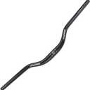 UPANBIKE Mountain Bike Handlebar 31.8mm Aluminum Alloy MTB Bicycle Riser Handlebar Extra Long 780mm with Paint Matte Surface (Black,780mm)