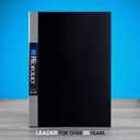 Itoya Original Art ProFolio 13x19 Black Photo Album Book with 48 Pages - Protective Binder with Plastic Sleeves