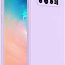 for Samsung Galaxy S10 Case Purple, Scratch Resistant with Soft Touch, Slim Thin Phone Cover for Samsung Galaxy S10