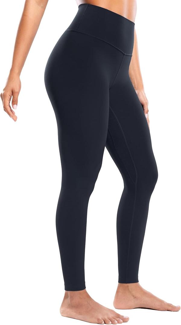ENERBLOOM Workout Leggings for Women Yoga Pants High Waisted Athletic Tights Silky Feel 21"/23"/25"/28" Gym Activewear Lounge