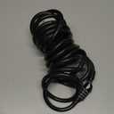 MARQUE Combination Bike Lock Cable- 3/8 inch (5FT, 10FT, 15FT, 25FT) Resettable Combination Lock, Anti-Theft Coiled Secutiry Cable for Bicycles, Kayaks, Paddle Boards, Gates and Outdoor Gear (15 FT)