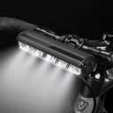 Bike Lights, 17 LED 3800 Lumen Bicycle Light with 4 Modes, 10000mAh USB Rechargeable Bike Light, Bike Headlight with Digital Power Display, Wide Beam Bike Lights for Night Riding (W605)