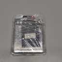 Fuzion Digital Gram Scale with 2 Trays, 500g/ 0.01g Small Jewelry Scale, 6 Units Gram Scales Digital Weight Gram and Oz, Tare Function, Digital Herb Scale for Food, Mini Reptile (Black)