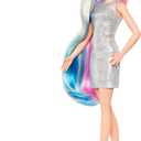 Barbie Fantasy Hair Doll & Accessories, Long Colorful Blonde Hair with Mermaid & Unicorn-Inspired Clothes
