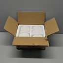 MALACASA Ramekins 8 oz Oven Safe, Porcelain Creme Brulee Ramekins Pudding Custard Cups Ceramic Souffle Dishes Ramakan Ramiken Ramicans Baking Bowls Set of 6, White, Series RAMEKIN-DISH