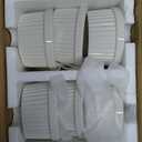 MALACASA Ramekins 4 oz Oven Safe, Porcelain Creme Brulee Ramekins Pudding Custard Cups Small Ceramic Souffle Dishes Ramakan Ramiken Ramicans Baking Bowls Set of 6, White, Series RAMEKIN-DISH