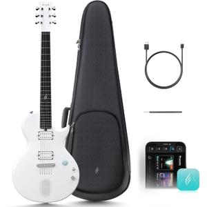 Enya Electric Guitar Nova Go Sonic Smart Electric Carbon Fiber Guitarra with 10W Wireless Speaker, Onboard Presets, All-in-One Portable Rig for Street Performers & Home Studios