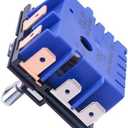 ZOKUSIK W10434452 Dual Infinite Stove Control Burner Switch MDPA-W171-WPM Replace Parts WPW10434452, PS11754687, AP6021365 Compatible with Whirlpool, Maytag, Amana, KitchenAid Electric Ranges Stoves