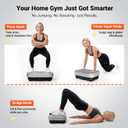 Vibration Plate Exercise Machine for Lymphatic Drainage & Fitness