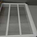 Return Air Filter Grille 20x20,Air Return Vent Cover Grill for 20"W x 20"H Duct Opening,Steel HVAC Vent Covers for Wall and Ceiling,Holds 1" Thick AC Filter