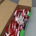 Christmas Candy Cane Lights 12Pcs Christmas Pathway Lights with 72 Count Incandescent Clear Lights, Connectable 12 Inch Pathway Makers Lights for Indoor Outdoor Walkway Patio Yard Lawn Decorations (Red)