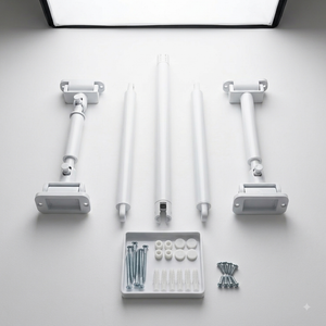 Mounting Extender Pole Kit, Smaller 12" and bigger one is 22"