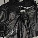 Gulinala Women Sexy Leather Lingerie Set Choker Chain Mini Lingerie Dress Strappy Bra Skirt Outfits L