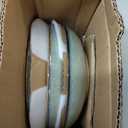 GBHOME Dinnerware Sets for 6, 24 Pieces Ceramic Plates and Bowls Set