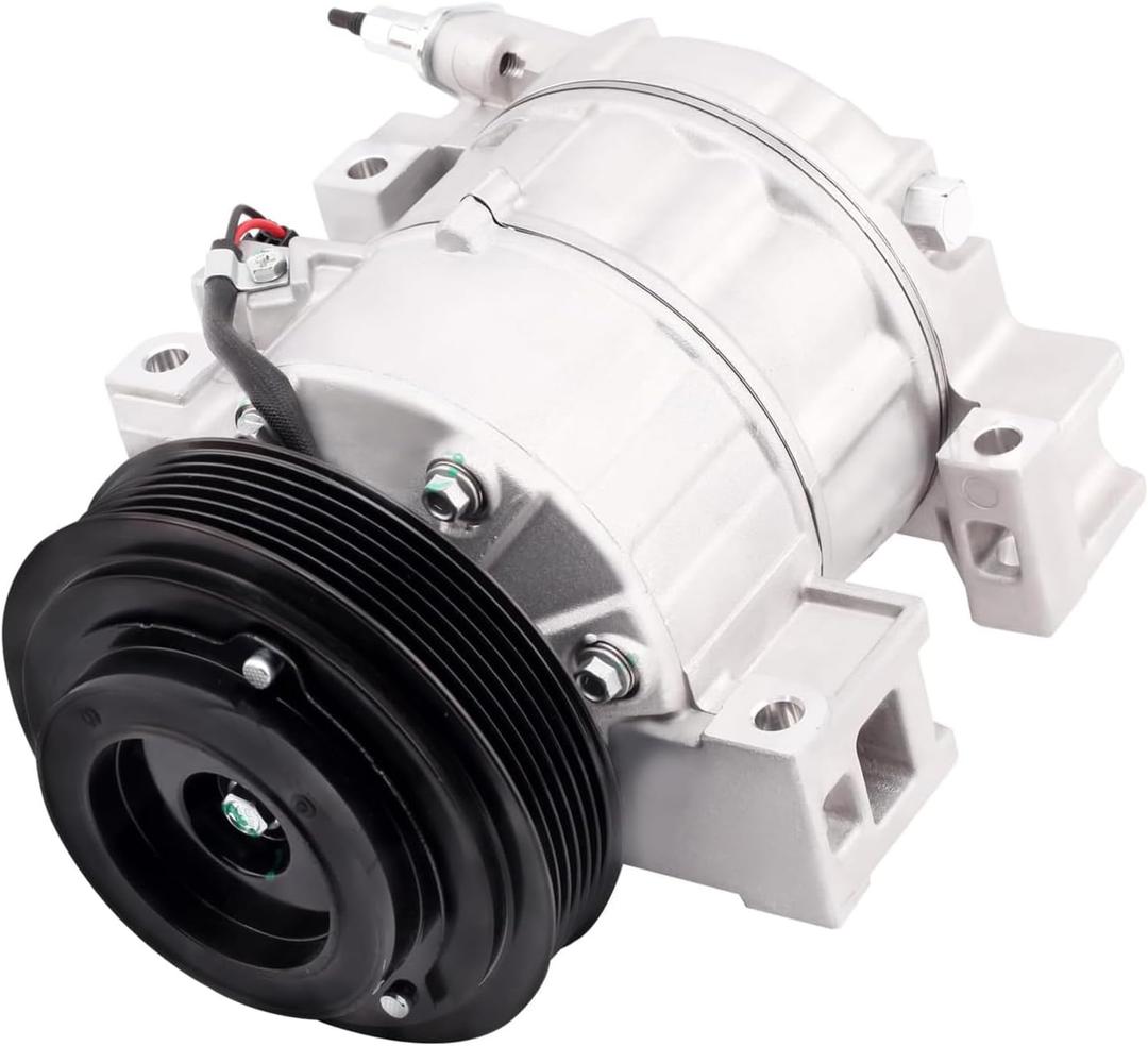AC Compressor for Car,A/C With a plug Compressor Compatible Clutch L4 2.5L Compatible With Ni~ssan Rogue 2008-2013,Rogue Select 2014-2015