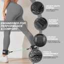 Ankle Straps Resistance Bands with Cuffs, Ankle Bands for Working Out, Ankle Resistance Band for Leg, Booty Workout Equipment for Kickbacks Hip Fitness Training