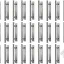 Barydat 40 Pack Self Stick Push Pull Helper Stick on Drawer Pulls ABS Plastic Adhesive Door Cabinet Handles Peel Sticks Cabinet Handles for Kitchen Sliding Door Furniture