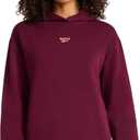 Reebok Women's Swift Hoodie Set, Standard Fit, Midweight Cotton-poly Fabric (Red, M)