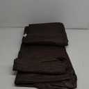 Amgo 8' x 16' Brown Rectangle Sun Shade Sail Canopy Awning UPF50+ AGTAPR0816, 95% UV Blockage, Water & Air Permeable, Commercial and Residential