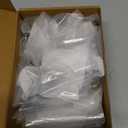 The Woodbury Lane Cabinet Knobs, 10 Pack 1-1/4 Inch (32mm) Matte Black Kitchen Cabinet Knobs for Drawer Pulls & Drawer Handles, Solid Cast Iron Bun Drawer Handles for Dresser