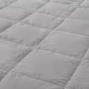 Globon Summer Down Blanket King Size, Extra Lightweight Comforter/Duvet Insert for Hot Sleepers, Noiseless & Extra Soft,12 Ounce Fill Weight, Grey