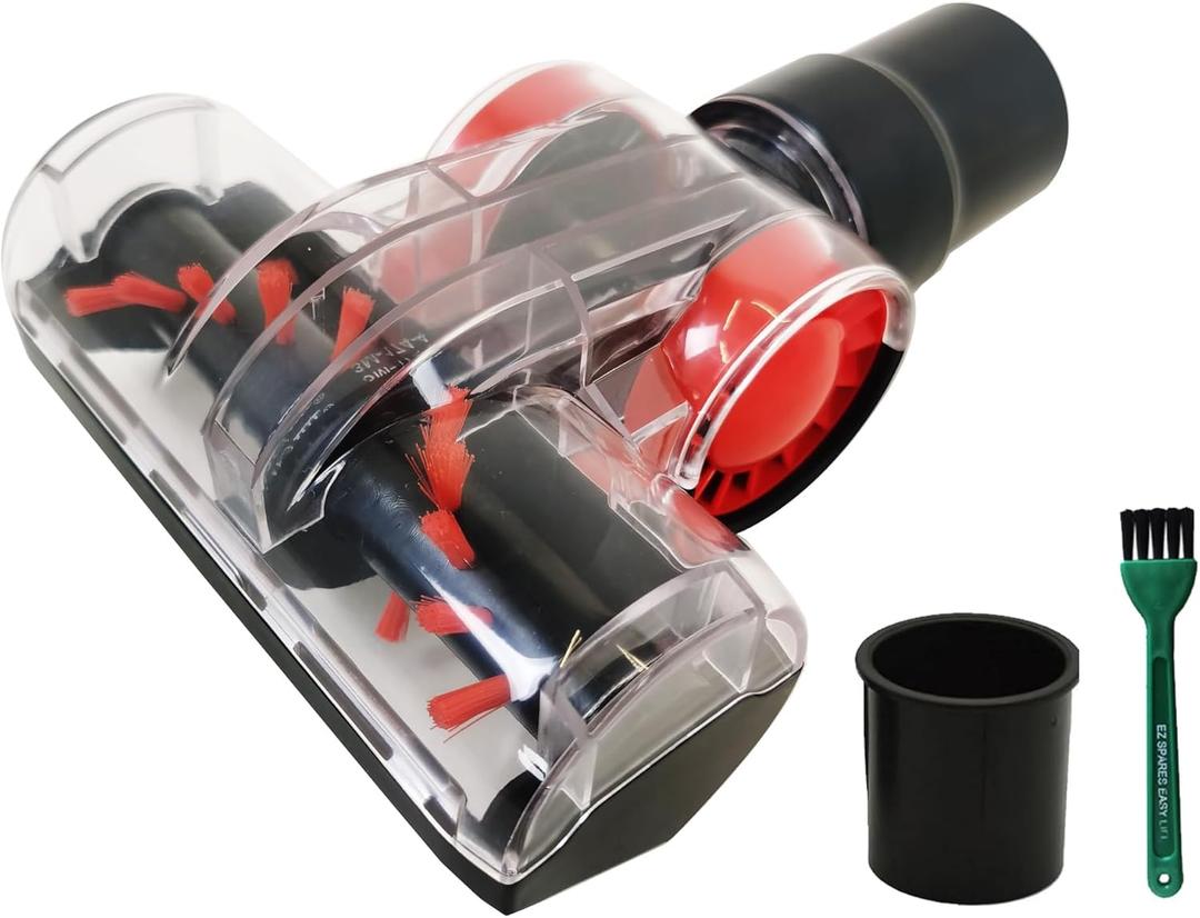 EZ SPARES Turbo Brush Compatible with Shark NV NVZ APEX | 32mm 35mm Pet Hair Power Head | Anti-Tangle Carpet & Stairs Attachment | Sofa Vacuum Cleaner Parts