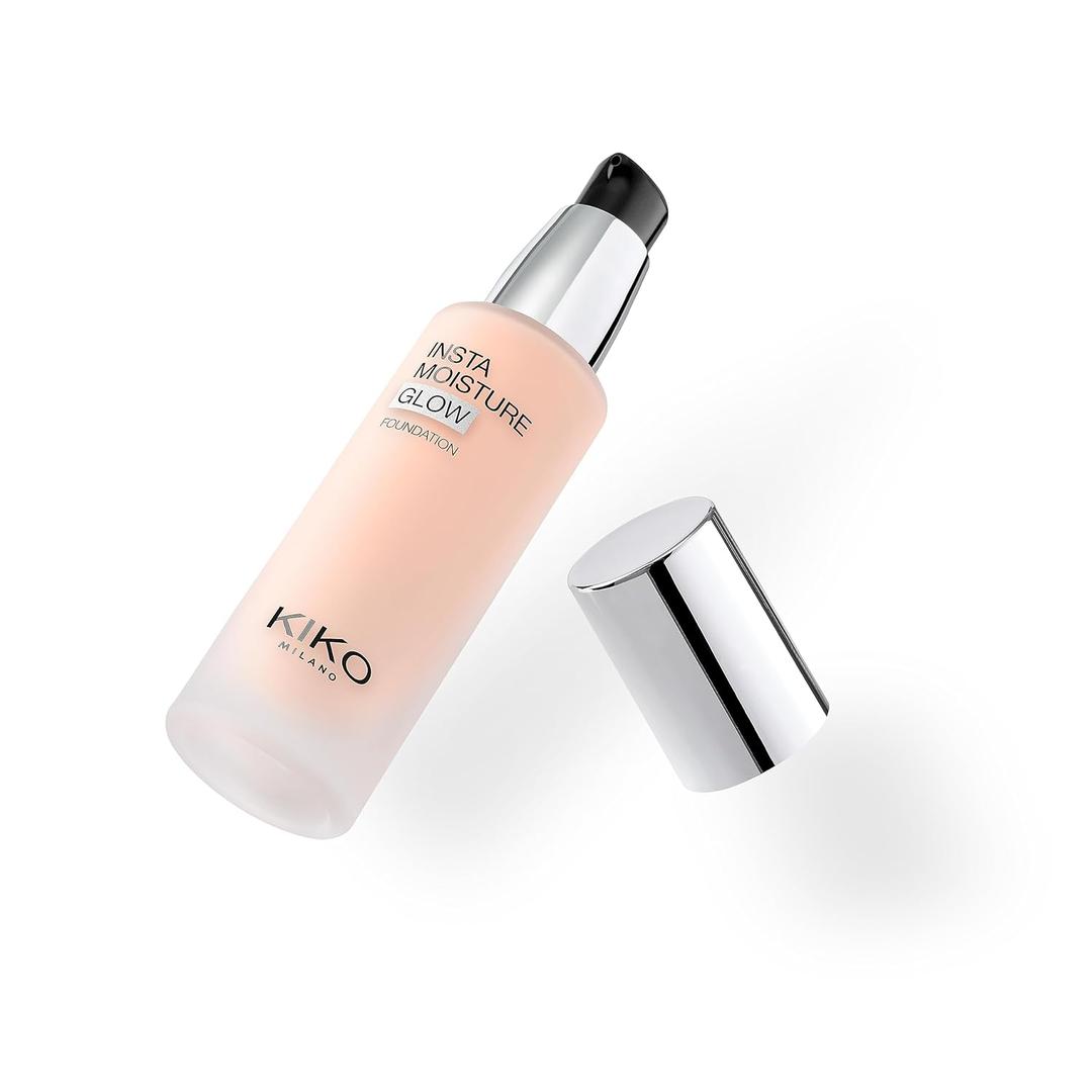 KIKO Milano Instamoisture Glow Foundation | Hydrating Liquid Foundation With A Radiant Finish (2 Rose)