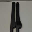 Car Seat Gap Filler Set of 2, Soft Foam Multifunctional Seat Side Gap Filler with Organizer & Hook Function, 3in1 Gap Stopper Universal Fit Car SUV Truck Fill The Gap Between Seat & Console (Most Cars  Standard, Black)