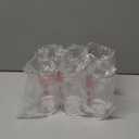 AOYITE 20-ounce Plastic Tumblers Dishwasher-Safe Premium Quality Juice Water Glasses BPA-free Clear Set of 6 Drinking Cups