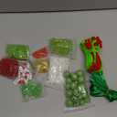 ALOVYY Christmas Crafts for Adults, 36 Sets Christmas Beaded Ornament Kit Including 12 PCS Green Monster/6 PCS Tree/12 PCS Candy Cane/6PCS Garlands, Christmas Tree Decorations (Assembly Needed)