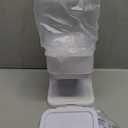 Cereal Dispenser Countertop 2pcs,5.5L Cereal Containers Storage Dispenser for Pantry,Dry Food Storage Rice Containers,Candy Dispenser,Snack Organizer Machine for Grains, Nuts,Oatmeal, Pet Food White