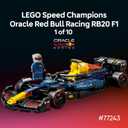 LEGO Speed Champions Ultimate Formula 1 Collector's Pack, 10 Sets in 1, Includes Poster, Collectible F1 Model Car, 66802 - 1 Pack