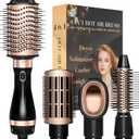 SKIMI Hair Dryer Brush, Hot Air Brush, Blow Dryer Brush Tool Set Straightener/Dryer/Curling Plastic