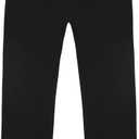 Southpole Womens Basic Fleece Open Bottom SweatpantsSweatpants (Large, Black)