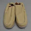 Mens Canvas Shoes Slip On Loafers Deck Shoes Walking Lightweight Causal Slip-ons 45