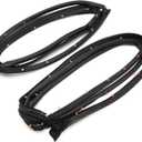 Hoypeyfiy 72325-SDA-A11 Front Driver and Passenger Side Door Seal Rubber Gasket Weatherstrip, Replacement for Honda Accord Sedan 2003 2004 2005 2006 2007