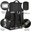 YOREPEK Padded Car Seat Travel Bag Backpack, Toddler Travel Essentials