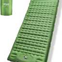 HiiPeak Sleeping Pad for Camping- Ultralight Inflatable Sleeping Mat with Built-in Foot Pump, Upgraded Durable Compact Camping Air Mattress for Tent, Backpacking, Hiking