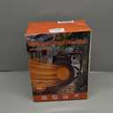 Electric Greenhouse Heater with Thermostat - 1500W Stainless Steel Outdoor Fan Heater, Fast Heating, Overheat Protection, Heating for Garage, Flower Room, Grow Tent