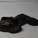 DUNHAO COS Men's Faux Leather Medieval Boots Viking Pirate Costume Boots Renaissance Faire Cosplay Shoes (9.5-10, Brown)