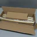 YNL Curved Shower Curtain Rod 35-82In(2.9-6.8Ft), Gold Round Rustproof Shower Rod for Bathroom Bathtub, Adjustable Arched Shower Curtain Rod, Never Rust|Extra Space|Non-Slip|Expandable|Need to Drill.