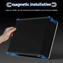 Magnetic Privacy Screen Protector Compatible With iPad Air 5th 4th Generation 10.9 Inch & iPad Pro 11(2018/2020/2021/2022), Removable Anti Blue Light Glare Spy Private Filter Black Security Screen Cover