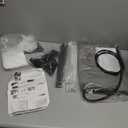 Sturdy Outdoor Heated Cat House for Winter, Insulated Heated Cat House for Outside with Two Door, Feral Cat Shelter with Waterproof Awning, Outdoor Cat House Barn Stray Kitty