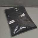 Hiasan Blackout Curtains for Bedroom - Thermal Insulated & Light Blocking Window Curtains for Living Room, 2 Drape Panels Sewn with Tiebacks, Dark Grey, 42 x 54 Inch