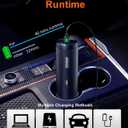 Car Vacuum Portable Cordless, 21000PA Handheld High Power Suction & Blower, Small Cordless Handheld Vacuum Cleaner for Car, Home, Office