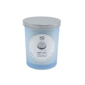 HD Designs Sugar Cookie Scented Blue Solid Jar Candle, 8 oz 
