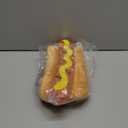 ArtCreativity Funny Hot Dog Hat, Fun Fast Food Hotdog Hat for Adults, Soft Plush Costume Accessory, Pizza Party Supplies Decorations, One Size Fits Most for Halloween