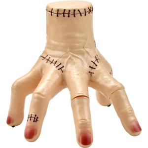 Thing Fake Hand with Music Lights Crawling Hand for Haunted House Decor Halloween Costume Wed Fans Collector (Batteries Not Included)