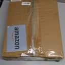 Lerliuo Rattan Nightstand, Boho Side Table with Drawer Open Shelf, Cane Accent Bedside End Table with Solid Wood Legs for Bedroom, Dorm and Small Spaces (Natural) (1 pack)